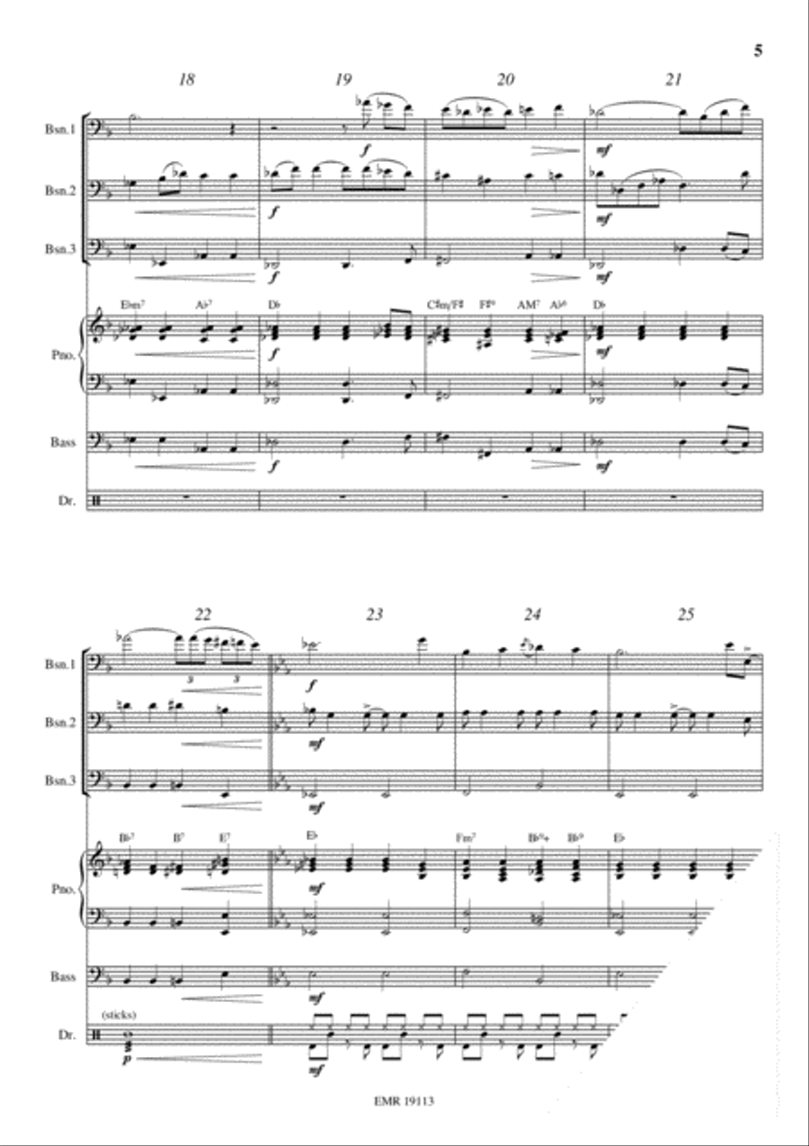 Bess, You Is My Woman Now Bassoon scores gallery preview page 5