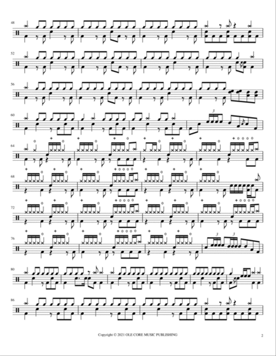 Mission Drum Set scores gallery preview page 2