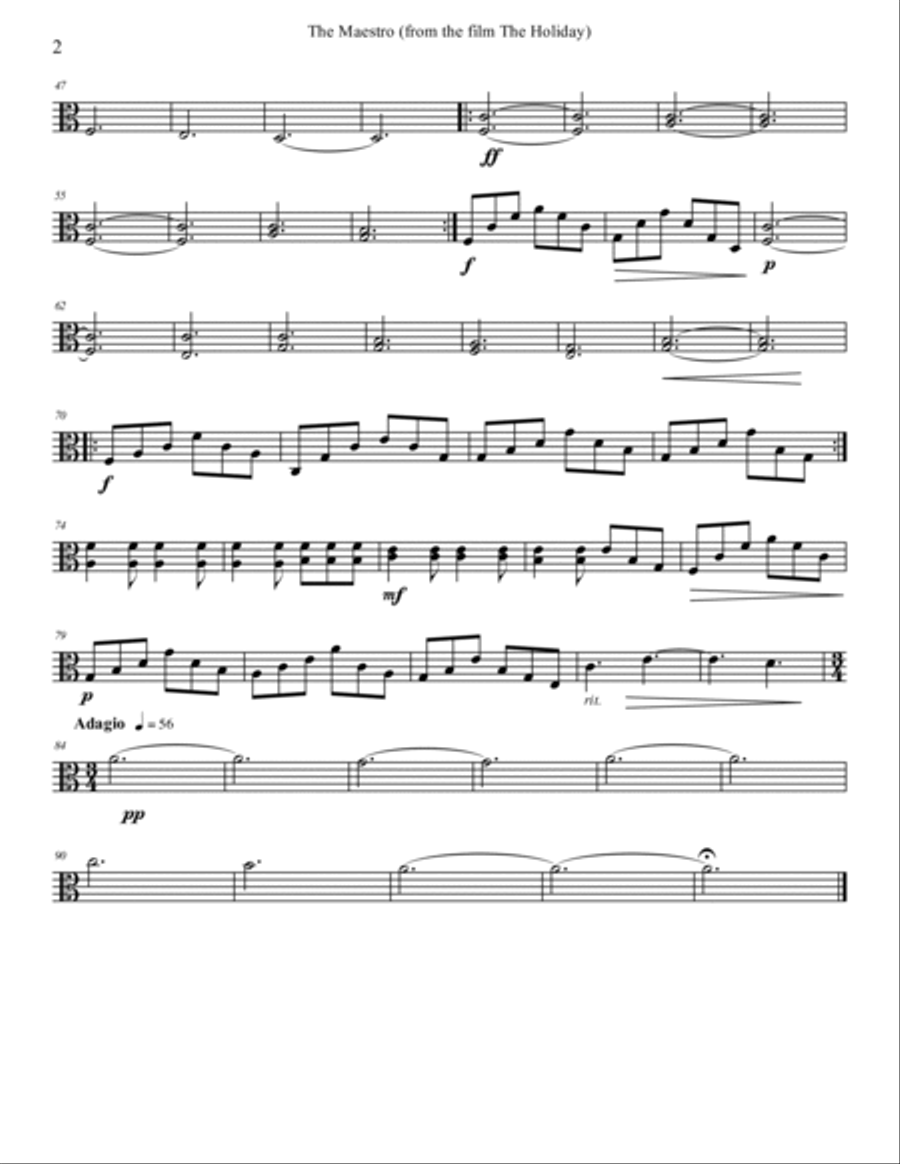 Maestro String Quartet scores gallery preview page 6