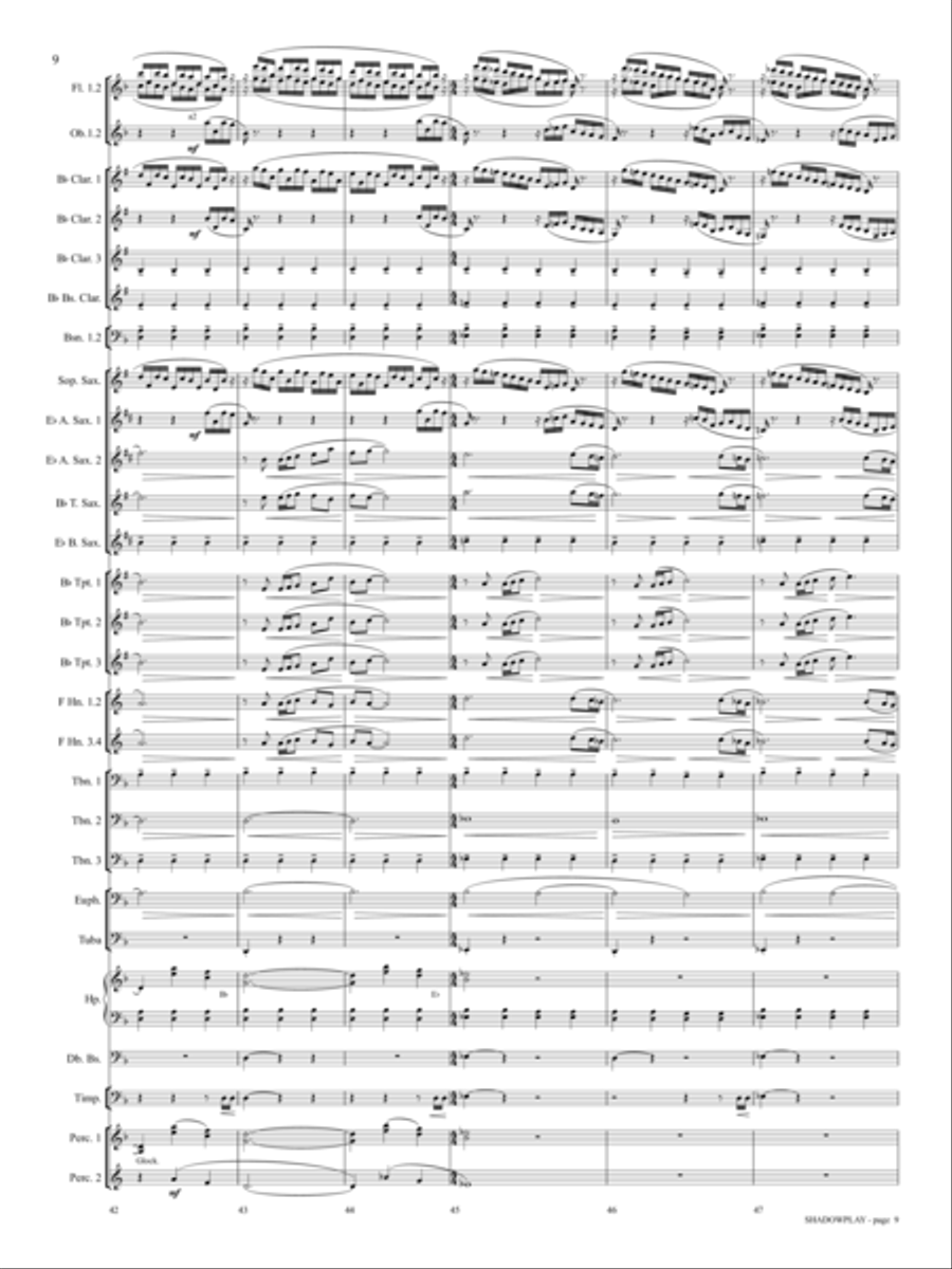 Shadowplay Concert Band scores gallery preview page 7