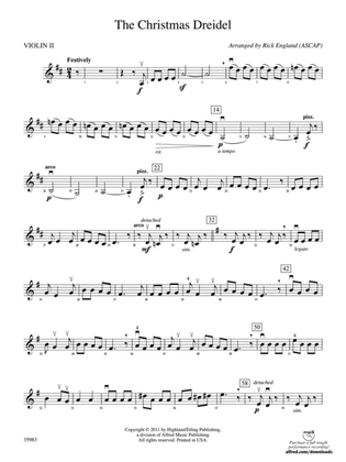 The Christmas Dreidel: 2nd Violin