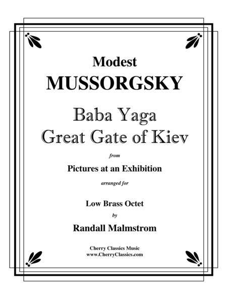 Baba Yaga & Great Gate of Kiev for Low Brass Octet image number null