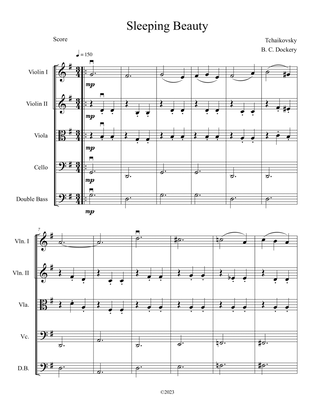 Sleeping Beauty Waltz (String Quintet)
