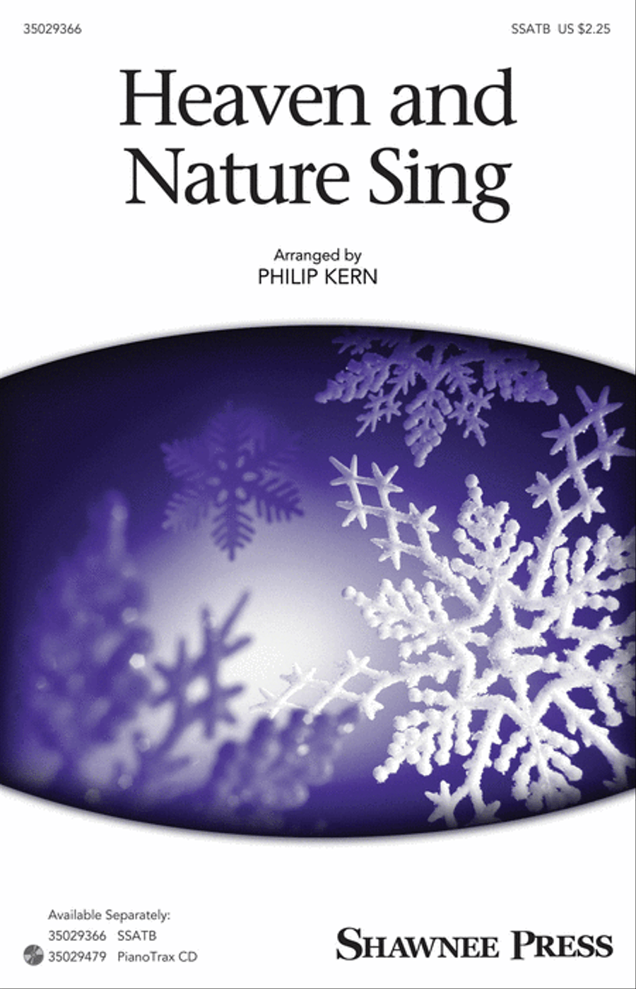 Heaven and Nature Sing SSATB scores gallery preview page 1