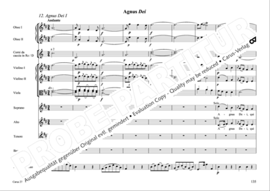 Messa per il Santissimo Natale 4-Part scores gallery preview page 126