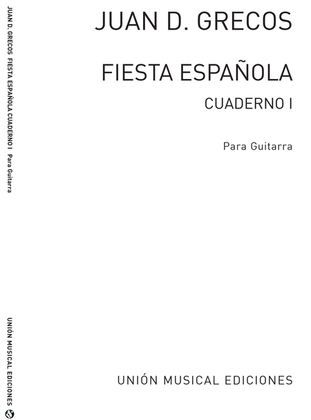 Book cover for Fiesta Espanola Canciones Populares Vol.1