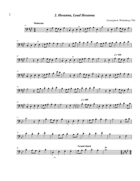 52 Easter Hymns for the Solo Performer - string bass