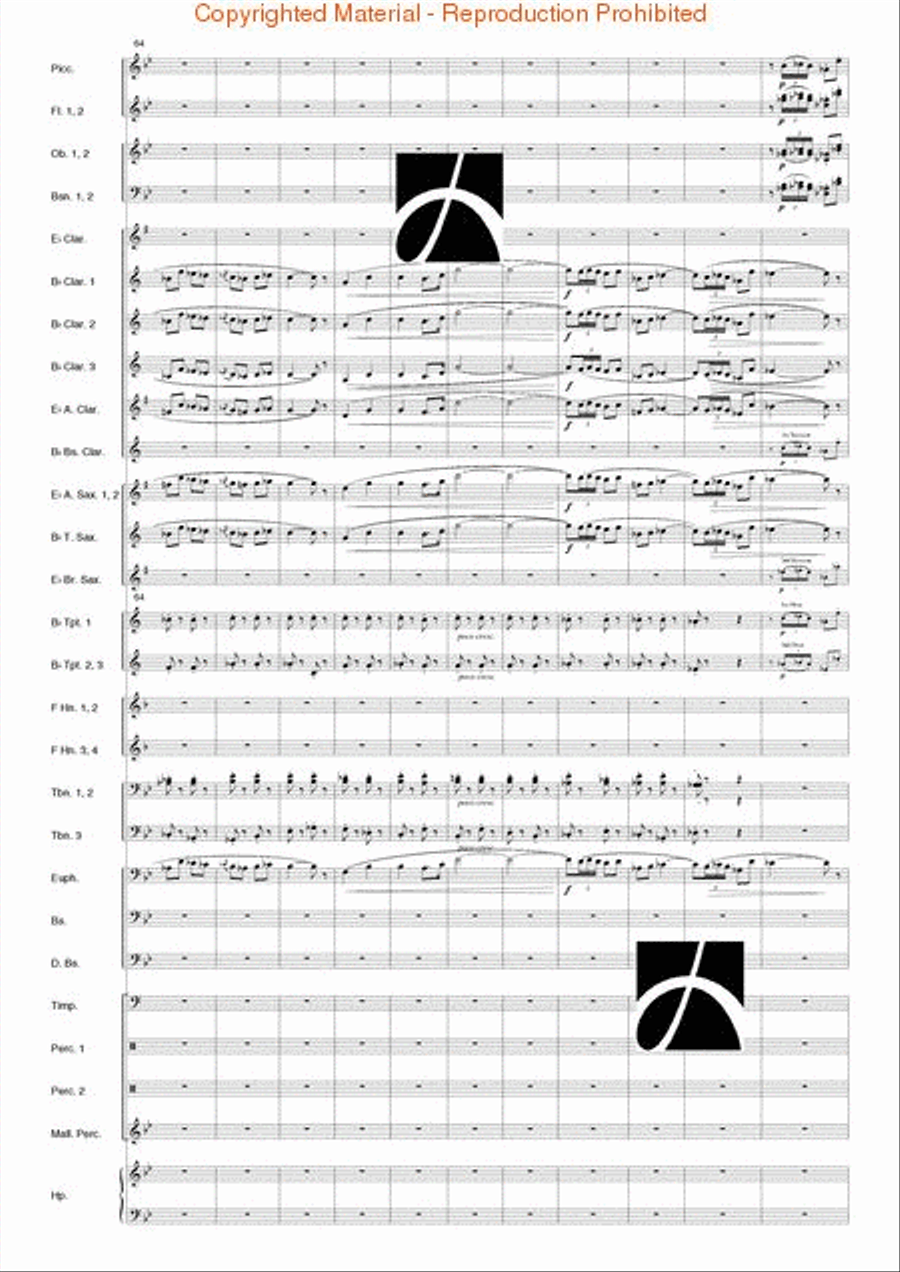 Carmen Suite Carmen Suite Concert Band scores gallery preview page 8