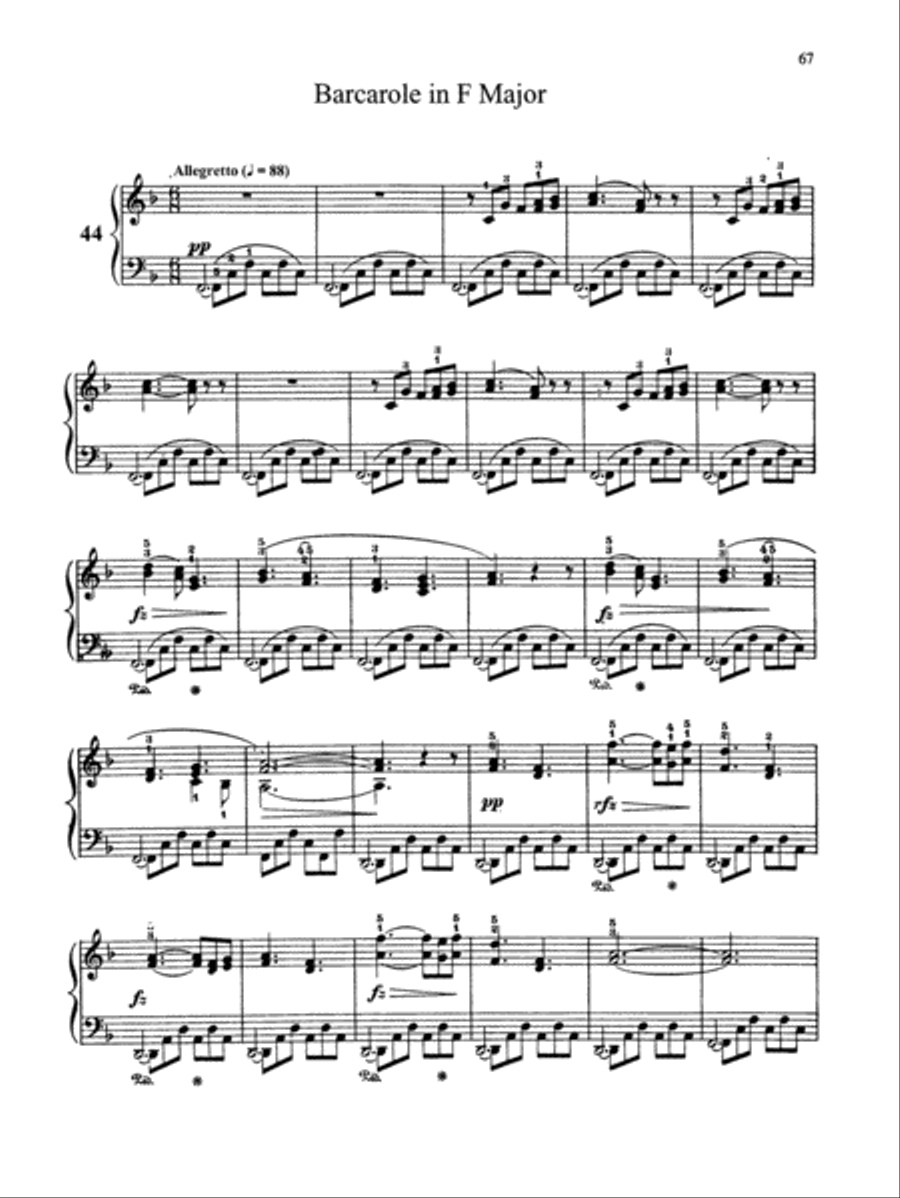 Bertini: Forty-nine Etudes, Op. 101 & 166