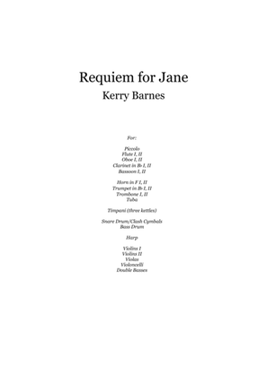 "Requiem for Jane" for full orchestra