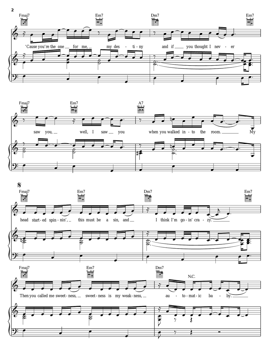 A.P.B. A.P.B. Piano, Vocal, Guitar scores gallery preview page 2
