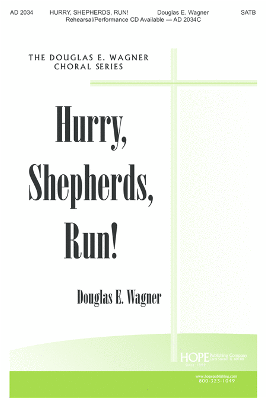 Hurry, Shepherds, Run! 4-Part scores gallery preview page 2