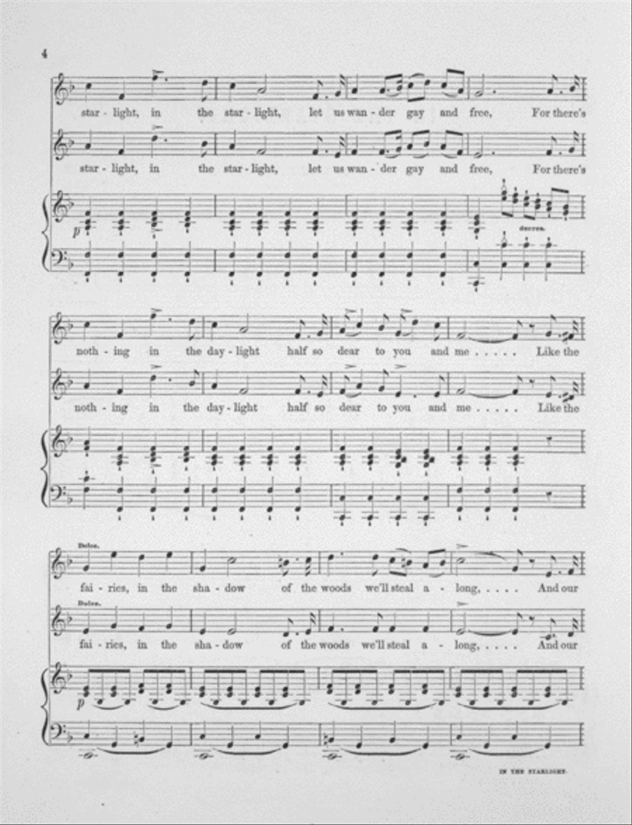 Bouquet of Beautiful Duets. In the Starlight Voice scores gallery preview page 3