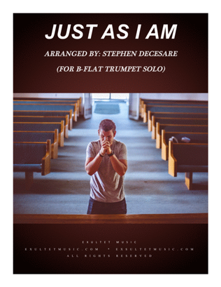 Book cover for Just As I Am (for Bb-Trumpet solo and Piano)