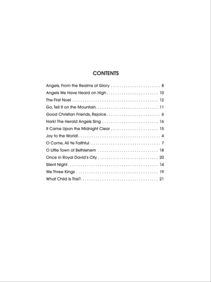 Fourteen Introductions on Christmas Carols Organ scores gallery preview page 2