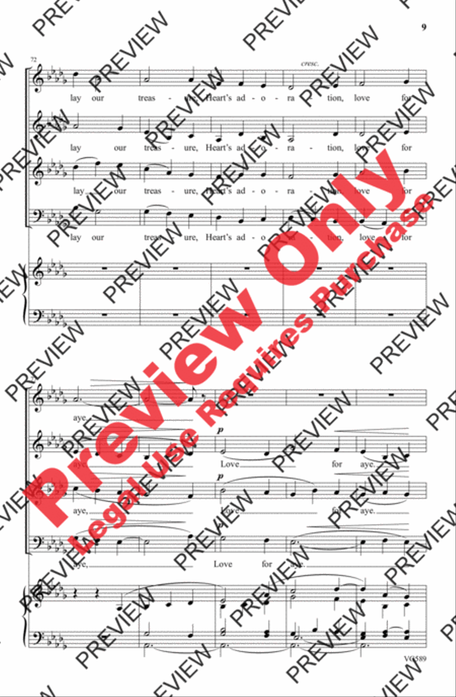 What Is This Lovely Fragrance? 4-Part scores gallery preview page 8