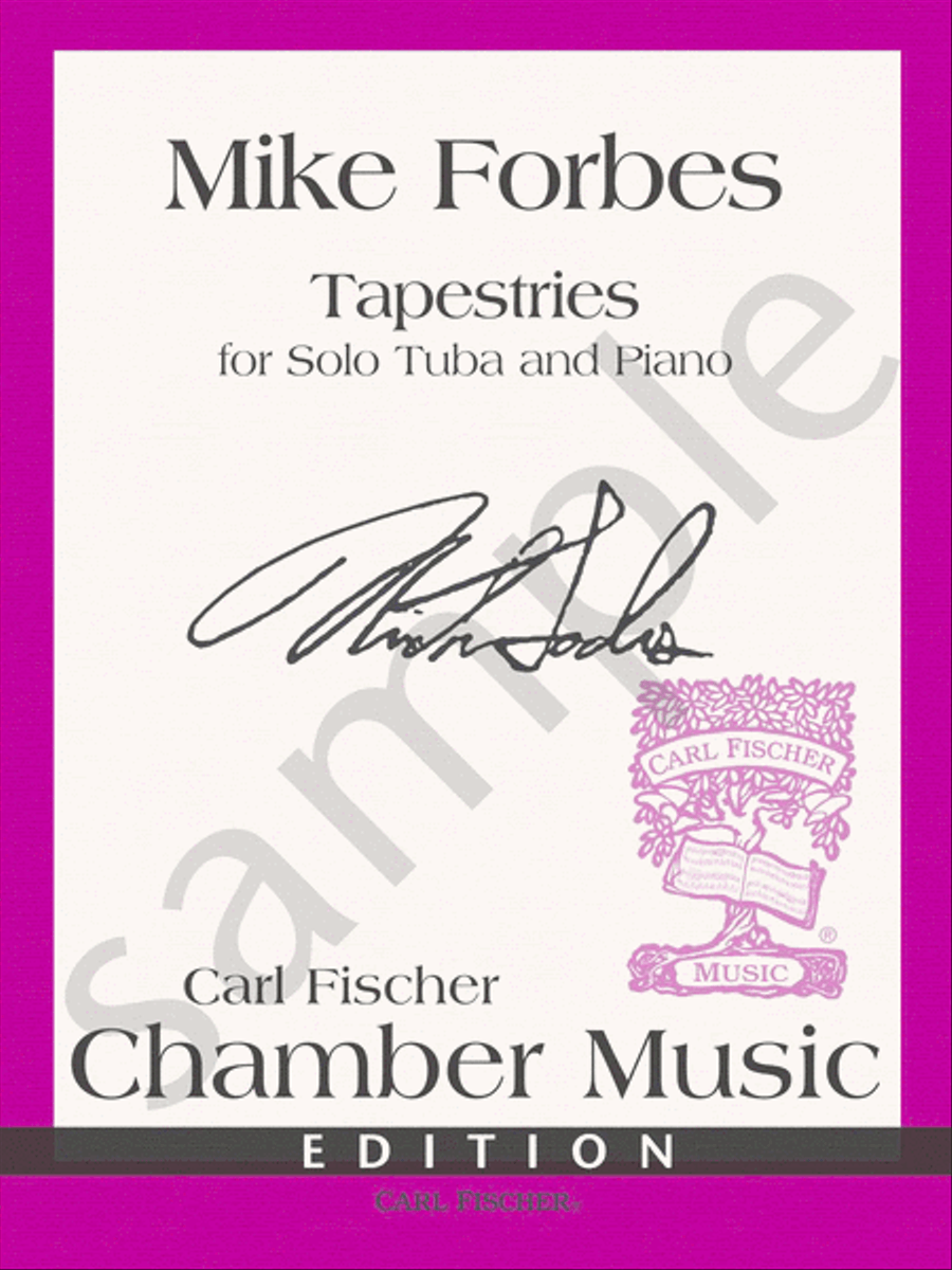Tapestries Tapestries Tuba scores gallery preview page 3