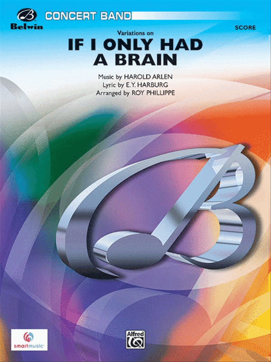 Variations on If I Only Had a Brain (from The Wizard of Oz) Concert Band scores gallery preview page 1