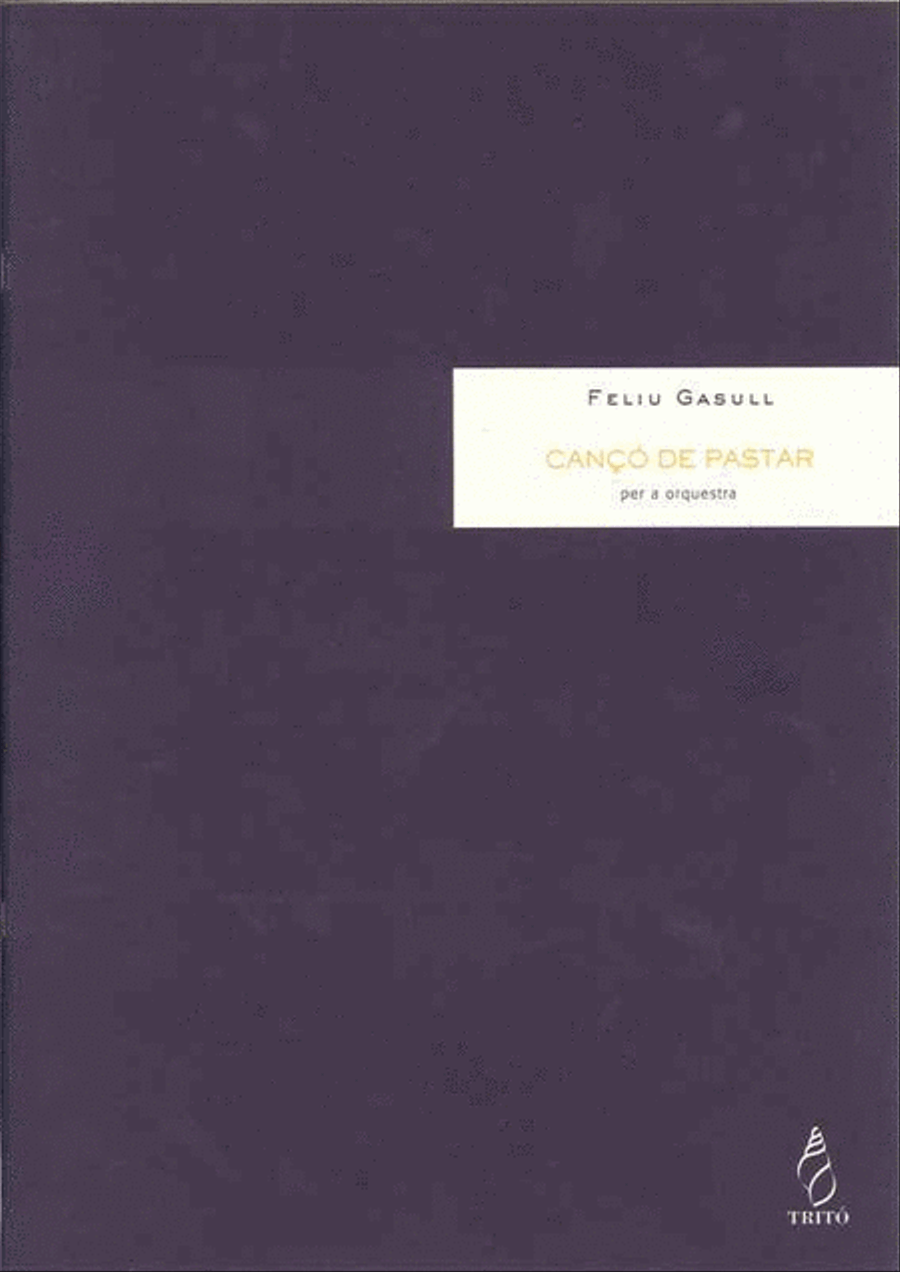 Cançó de pastar Clarinet scores gallery preview page 1