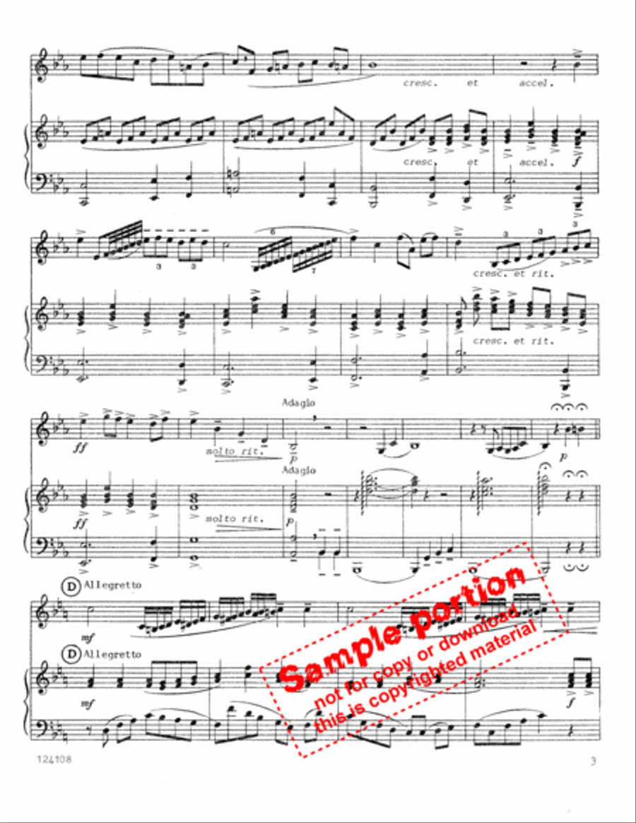 Saviour Like A Shepherd Flute scores gallery preview page 4