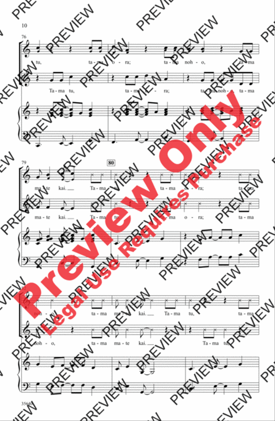 Tama Tu 2-Part scores gallery preview page 10