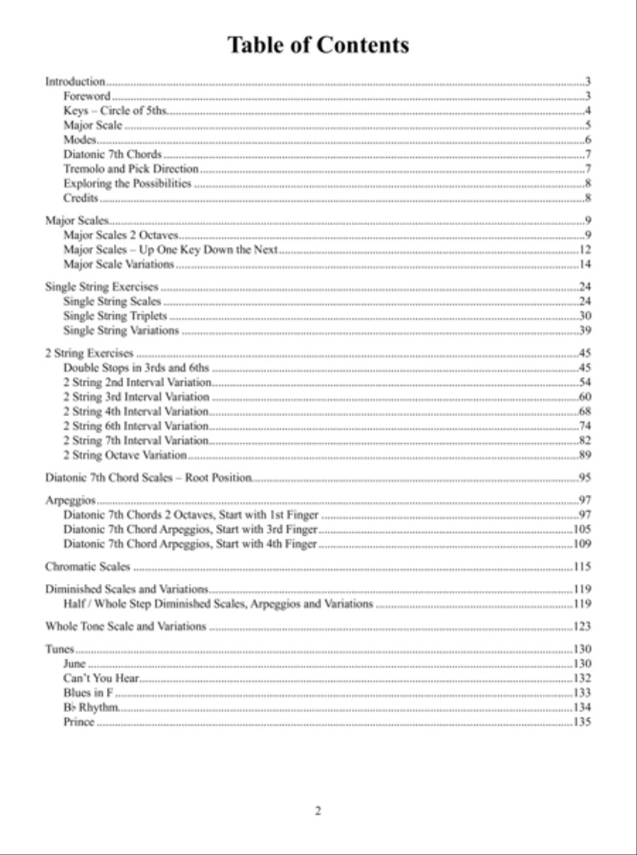 Fretboard Studies for the Improvising Mandolinist Mandolin scores gallery preview page 3