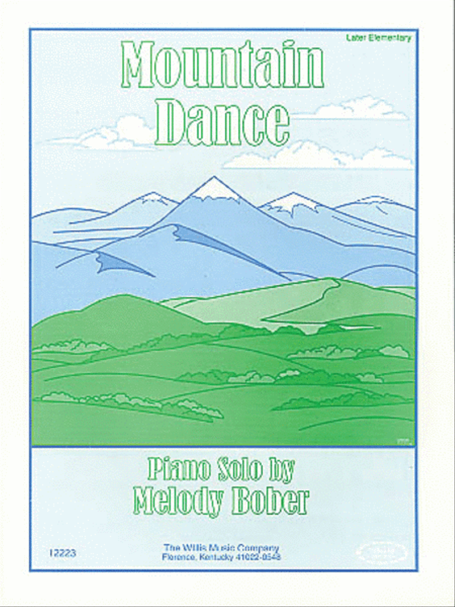 Mountain Dance Easy Piano scores gallery preview page 1