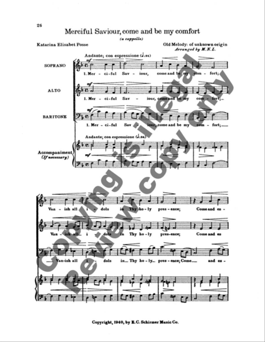 The Gateway Choir Book 3-Part scores gallery preview page 12