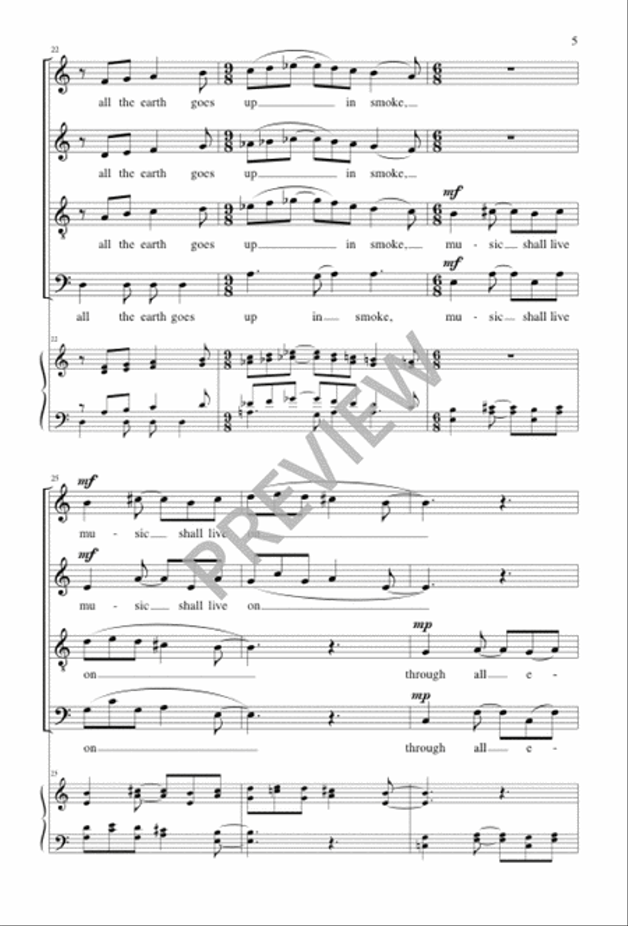 Whoever Chooses Music Whoever Chooses Music 4-Part scores gallery preview page 6
