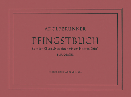 Pfingstbuch for Organ