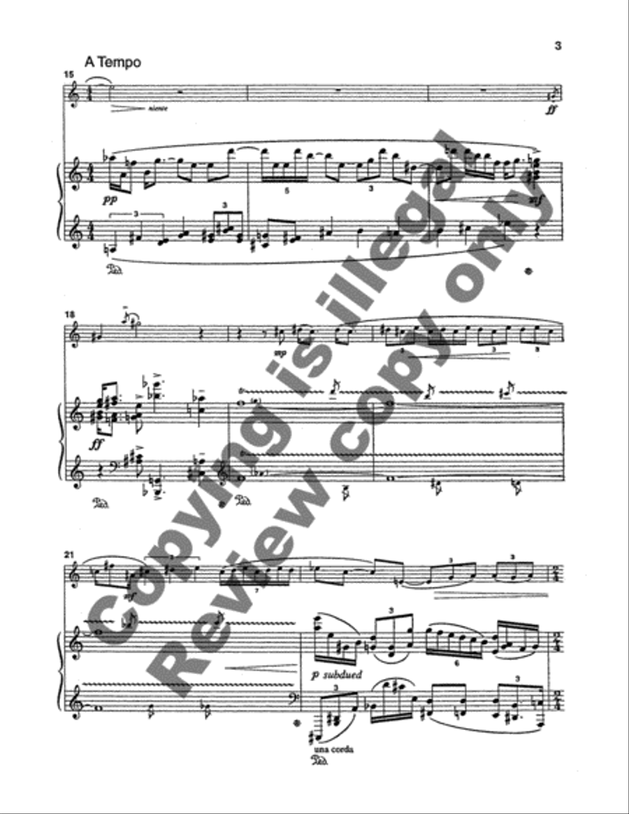 Cycles Clarinet Solo scores gallery preview page 4