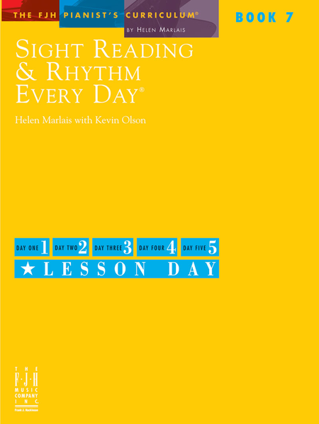 Sight Reading and Rhythm Every Day, Book 7