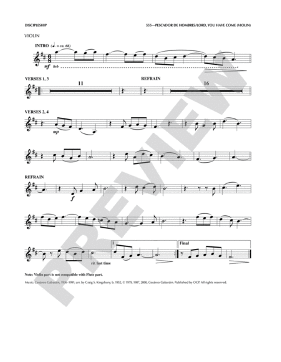 Glory & Praise Third Edition Praise scores gallery preview page 15