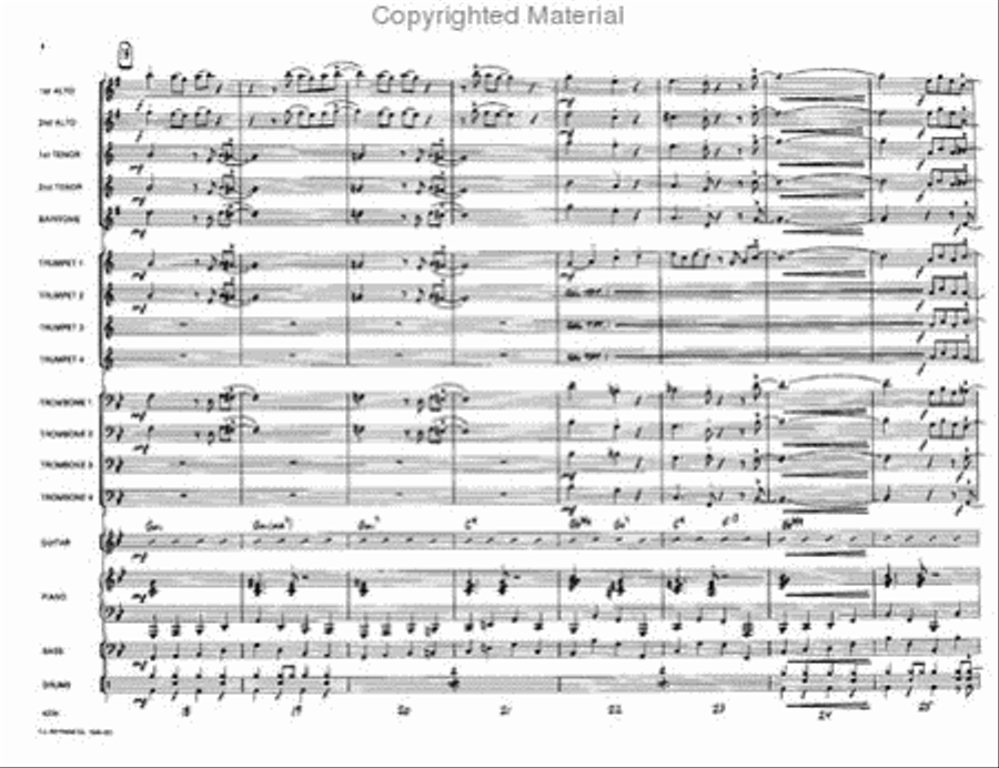 East Side Drive Jazz Ensemble - Sheet Music page 4