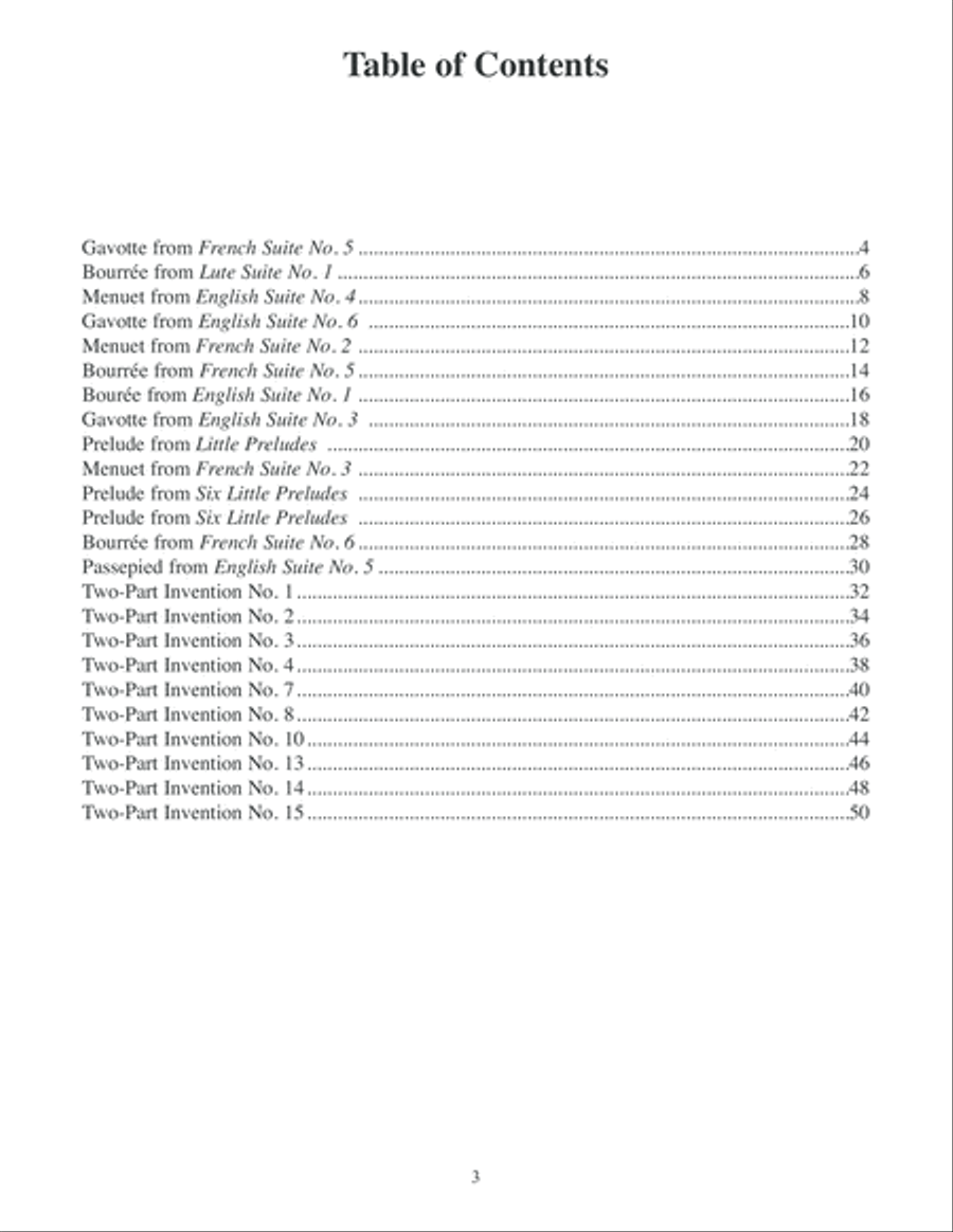 J.S. Bach: Duets for Two Violins String Duet scores gallery preview page 4