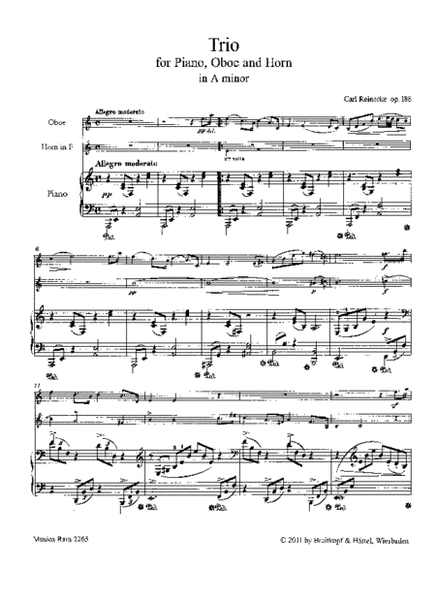 Trio in A minor Op. 188