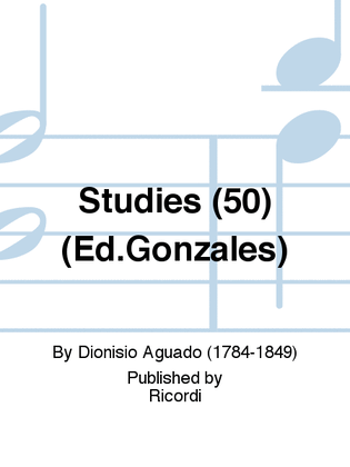 Book cover for Studies (50) (Ed.Gonzales)