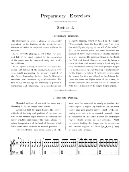 School of Octave Playing, Volume 1