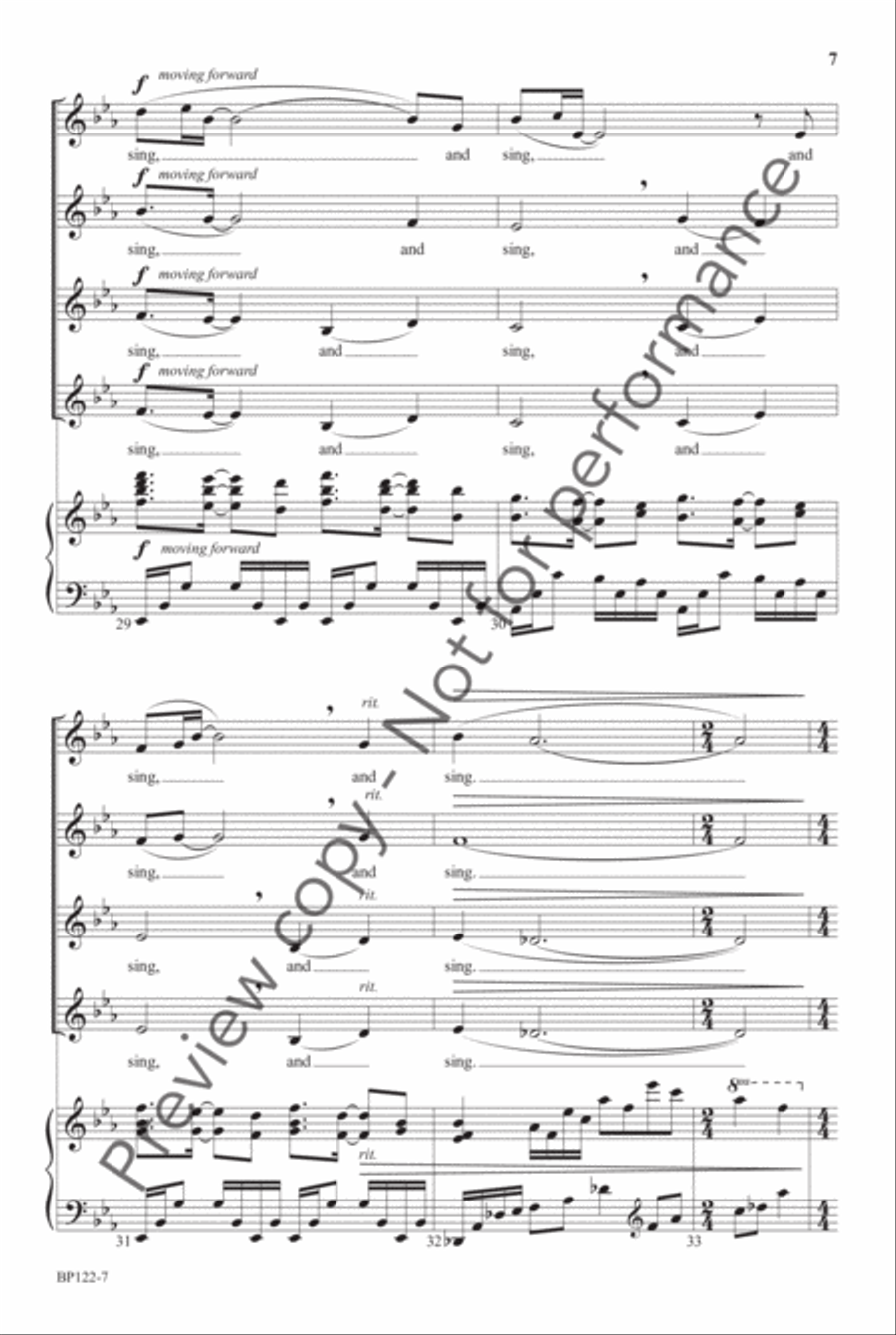 The Gift To Sing (SSAA) SSAA scores gallery preview page 7