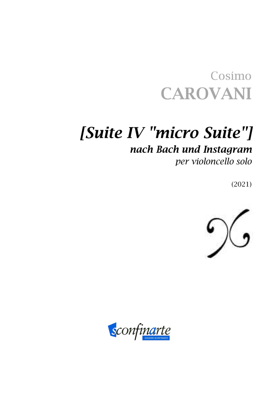 Cosimo Carovani: SUITE IV (