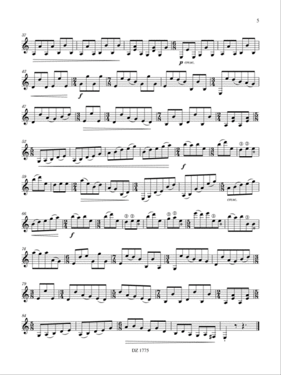 24 Preludes Classical Guitar scores gallery preview page 5