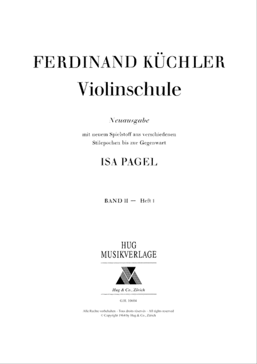 Violinschule Band 2 Heft 1 Violin scores gallery preview page 2