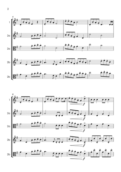 21 Christmas Violin and Viola Duets for Fun - various levels image number null