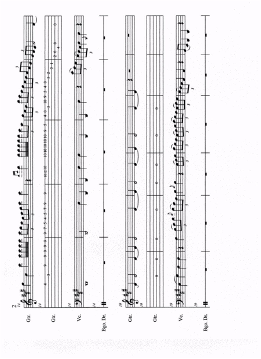Driving up the Coast String Duet scores gallery preview page 2
