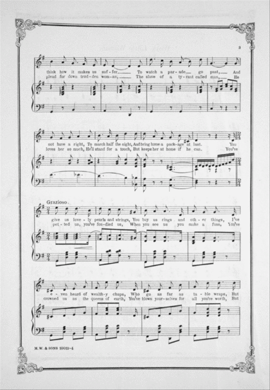 Weak Little Women Voice scores gallery preview page 3