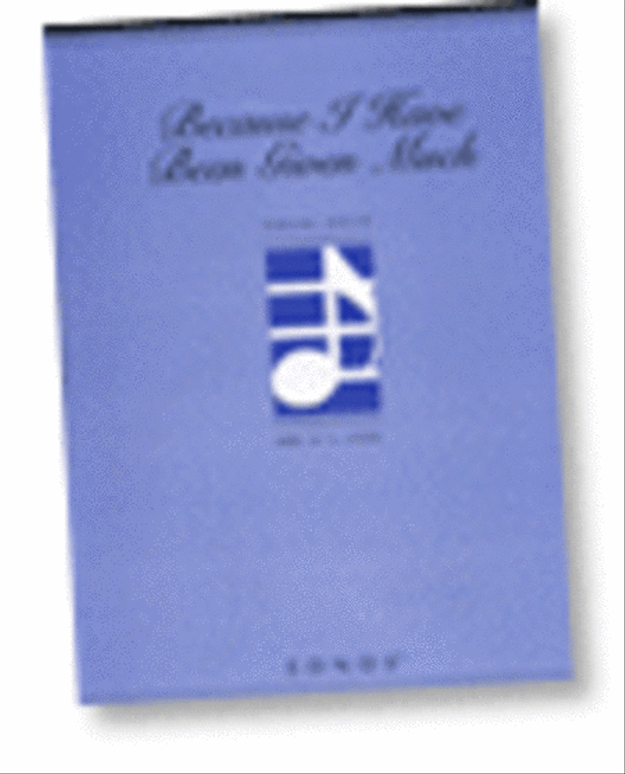 Because I Have Been Given Much - Vocal Solo Voice Solo scores gallery preview page 1