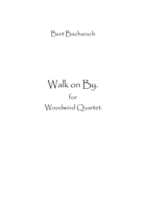 Book cover for Walk On By