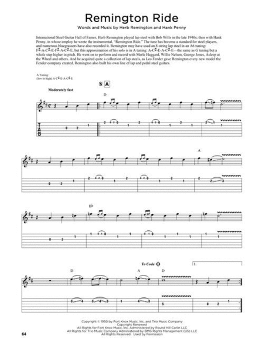 First 50 Songs You Should Play on Lap Steel Guitar by Various Electric Guitar Sheet Music Sheet Music Plus