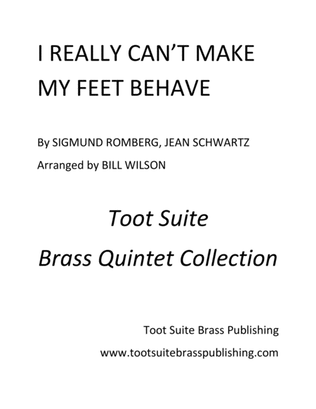 Book cover for I Really Can't Make My Feet Behave