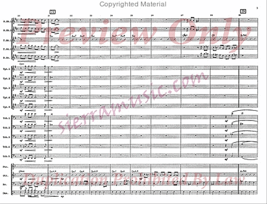Yesterdays Jazz Ensemble scores gallery preview page 4